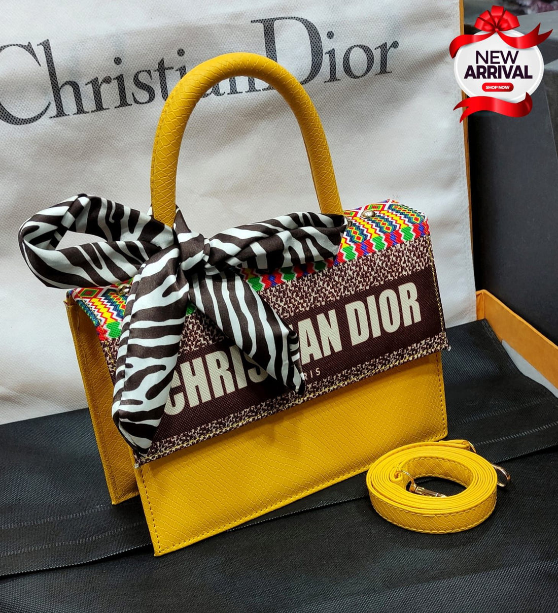 Dior Printed Bag For Girls