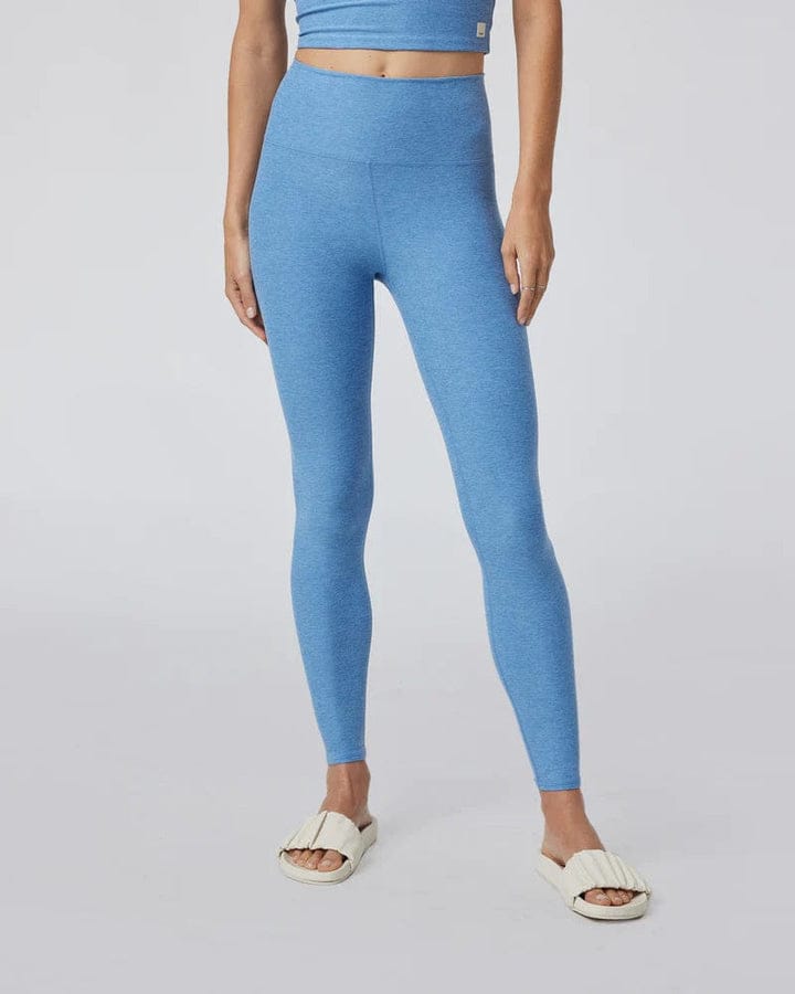 High-Waisted Blue koi Full-Length Leggings